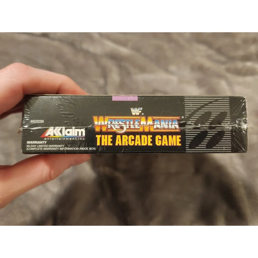 WWF WrestleMania: The Arcade Game Super Nintendo Entertainment System SEALED